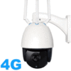 PTZ wired outdoor security camera with SD card slot recording at 80m night vision