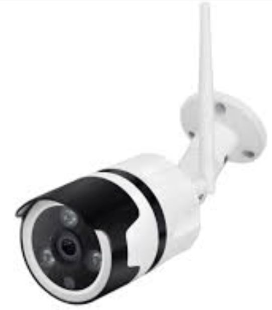 Outdoor home WiFi security camera with motion detection