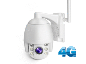 Industrial online monitoring live streaming 4G PTZ camera